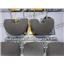 2006 2007 HONDA CIVIC 2DR COUPE 1.8L 4CYL AUTO HEADRESTS ( 5 ) SET CLOTH GRAY