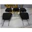 2011 2012 MAZDA 5 VAN 2.5L 4CYL MANUAL HEADRESTS (5) SET BLACK CLOTH OEM