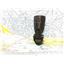 Boaters' Resale Shop of TX 1902 0445.04 SPINNAKER POLE 2 x 6" BRONZE BELL END
