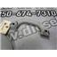 2003 2004 VOLKSWAGEN JETTA WAGON 1.9L DIESEL MANUAL INTERIOR GRAB HANDLE (2)GRAY