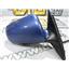 2002 2003 AUDI A4 SEDAN 3.0L V6 AWD AUTO PASSENGER SIDE VIEW MIRROR BLUE OEM