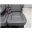 2006 2007 2008 DODGE RAM LARAMIE MEGACAB OEM REAR LEATHER SEAT (GREY) GOOD SHAPE