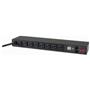 APC AP7801 Rack PDU Metered 1U 20A 120V, (8) 5-20 1920VA Power Distribution Ref