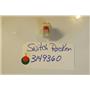 WHIRLPOOL  STOVE 3149360 Switch, Rocker (white) used part