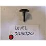 KENMORE STOVE 316407201  316498900  LEVEL  used part