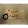 STOVE 318233720 BLACK CONTROL PANEL RETAINER USED PART ASSEMBLY