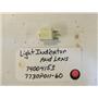 maytag STOVE 74004153 Light, Indicator  7730P011-60 Lens USED PART