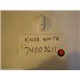 MAYTAG STOVE 74003611  Knob white   USED