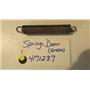 KITCHENAID DISHWASHER 4171237 Spring, Door green  used part