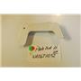 GE Stove  WB36T11042 Plate End Rt (wh) USED PART