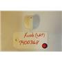 MAYTAG STOVE 74003611 Knob wht   USED PART
