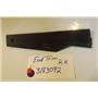 WHIRLPOOL STOVE 3183092 End Trim R.h. (black)   used part