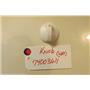 MAYTAG  STOVE 74003611 Knob (wht) used part