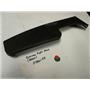 WHIRLPOOL STOVE 3186189 Endcap, Right Hand (black)( some scuffs) USED PART