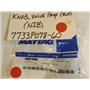 Maytag Stove  7733P078-60  Knob, Valve Prop (blk) NEW IN BOX