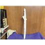 MAYTAG AMANA STOVE 12002308 74008728 HEAT VISOR SHIELD WHITE USED PART ASSEMBLY