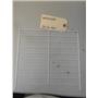GENERAL ELEC. SIDE BY SIDE REFRIGERATOR WR71X10234 3/4 FREEZER METAL RACK SHELF