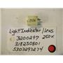 FRIGIDAIRE STOVE 3200297  Light, Indicator 318250801  5303297274   Lens-light