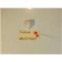 GE STOVE WB03T10207  Knob Wh used