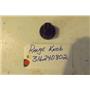 KENMORE STOVE 316240802  Range Knob used part