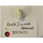 WHIRLPOOL STOVE 8053477 Knob, Accusimmer (almond) used part