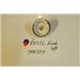 MAYTAG STOVE 74003771 Bezel, Knob wht   used