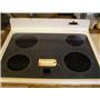 GE STOVE   WB62X5420  Cooktop & Glass Asm Chips in paint/Glass Good   used