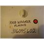 FRIGIDAIRE STOVE 316095602  Knob-warmer, Almond USED PART
