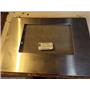 KENMORE STOVE WB56T10072 WB07T10141 DOOR GLASS stainless  SMALL DENT  USED