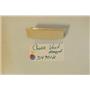 WHIRLPOOL STOVE 3149012 Cover, Vent  almond USED PART