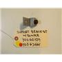 CALORIC STOVE Y0062439 Y0063661 Support Bracket, Glass & Bumper, Oven Door USED