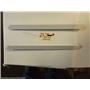 HOTPOINT Stove WB7X7345 WB7X7346 Trim Door Wh  L & R   used