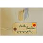 KITCHENAID STOVE 9750372FW    Knob, Control wht   used part