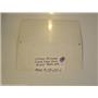 Model RCIB-635-2 Vintage Frigidaire Flair Stove Back Access Panel White   USED