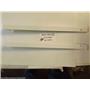 AMANA Stove 309458W 309457W End Cap, Rt, Lt (wht)  used