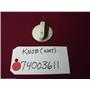 MAYTAG STOVE  74003611   Knob (wht)   USED