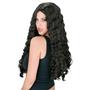 24" Black Long and Luscious Curls Wig