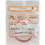 ITT POMONA ELECTRONICS 3781-12-2 MINIGRABBER TEST CLIP PATCH CORD, 12" INCHES 1