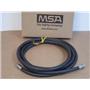 MSA-481078 15' Neoprene Breathing Air Hose w/SS Fittings (3/8" ID) MSA 481078