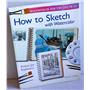 HOW TO SKETCH WITH WATERCOLOR BY DAVID R. BECKER, WATERCOLOR FOR THE FUN OF IT,
