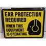 EMEDCO 33490 "EAR PROTECTION REQUIRED WHEN THIS EQUIPMENT IS OPERATION