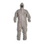 Case of 6 C2 127 TGY 000600 Dupont Tychem CPF 2 Coverall Gray size XL