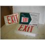 Exitronix Vex Series Exit Sign Red LED VEX/U/BP/WB/WH - New Lot of 5