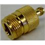 POMONA ELECTRONICS 4299 GOLD PLATED ADAPTER SMA FEMALE TO TYPE "N" FEMALE