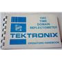 TEKTRONIX OPERATOR'S HANDBOOK FOR 1503 TIME DOMAIN REFLECTOMETER