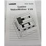 LANIER R-750-418A USER'S GUIDE MANUAL FOR VOICEWRITER 110