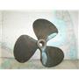 Boaters’ Resale Shop of TX 1712 1141.01 BRONZE 3 BLADE 14LH14 PROP FOR 1" SHAFT
