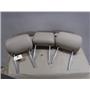 2002 - 2005 MERCEDES ML320 REAR SEAT ( BEIGE ) HEAD RESTS ( X3 ) OEM   LEATHER