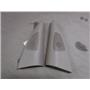 1998 - 02 MERCEDES BENZ ML320 DOOR PILLAR COVERS - TWEETERS SPEAKERS ( TAN ) OEM