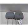 2005 - 2007 FORD F350 F250 CREW CAB REAR SEAT (GREY) CLOTH HEAD RESTS